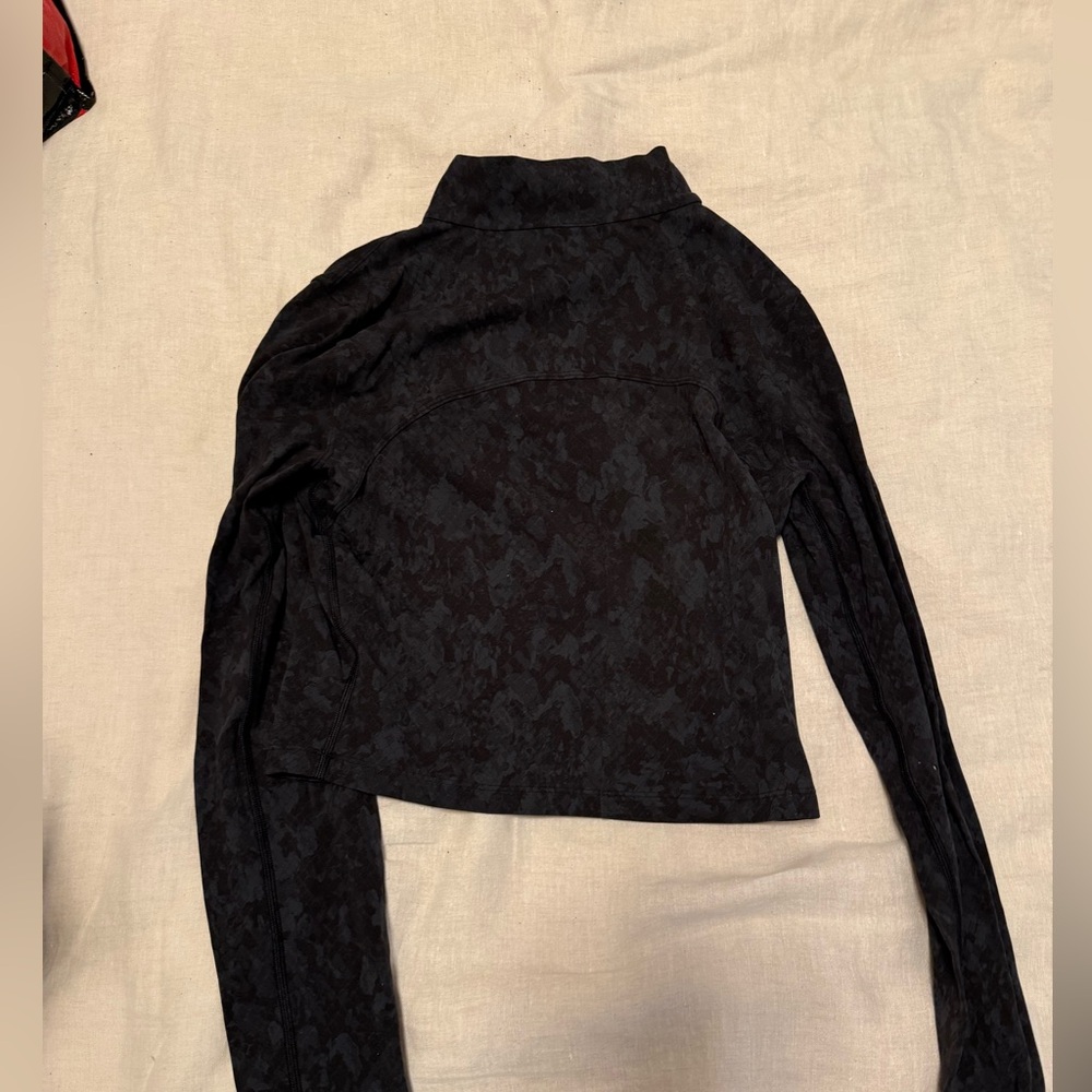 Lululemon align floral mock neck long sleeve top